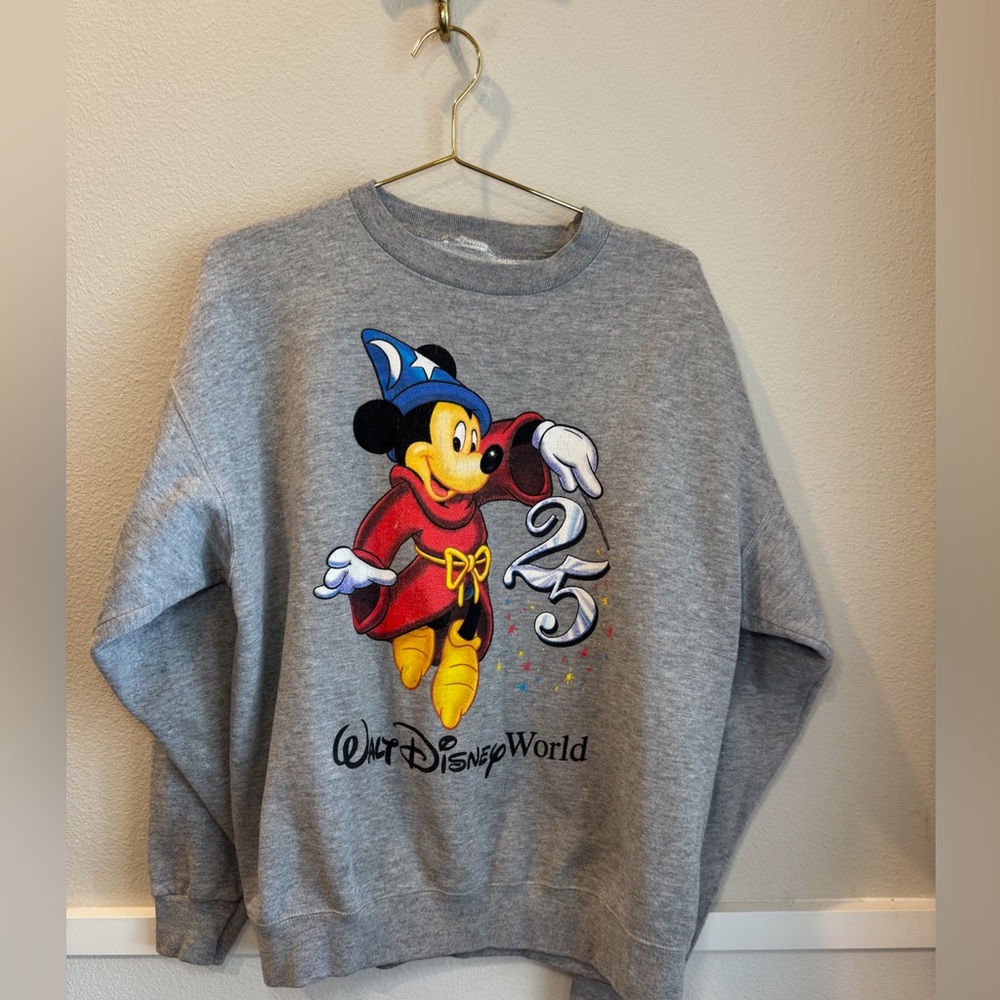 Vintage Disney World 25th anniversary sweatshirt
